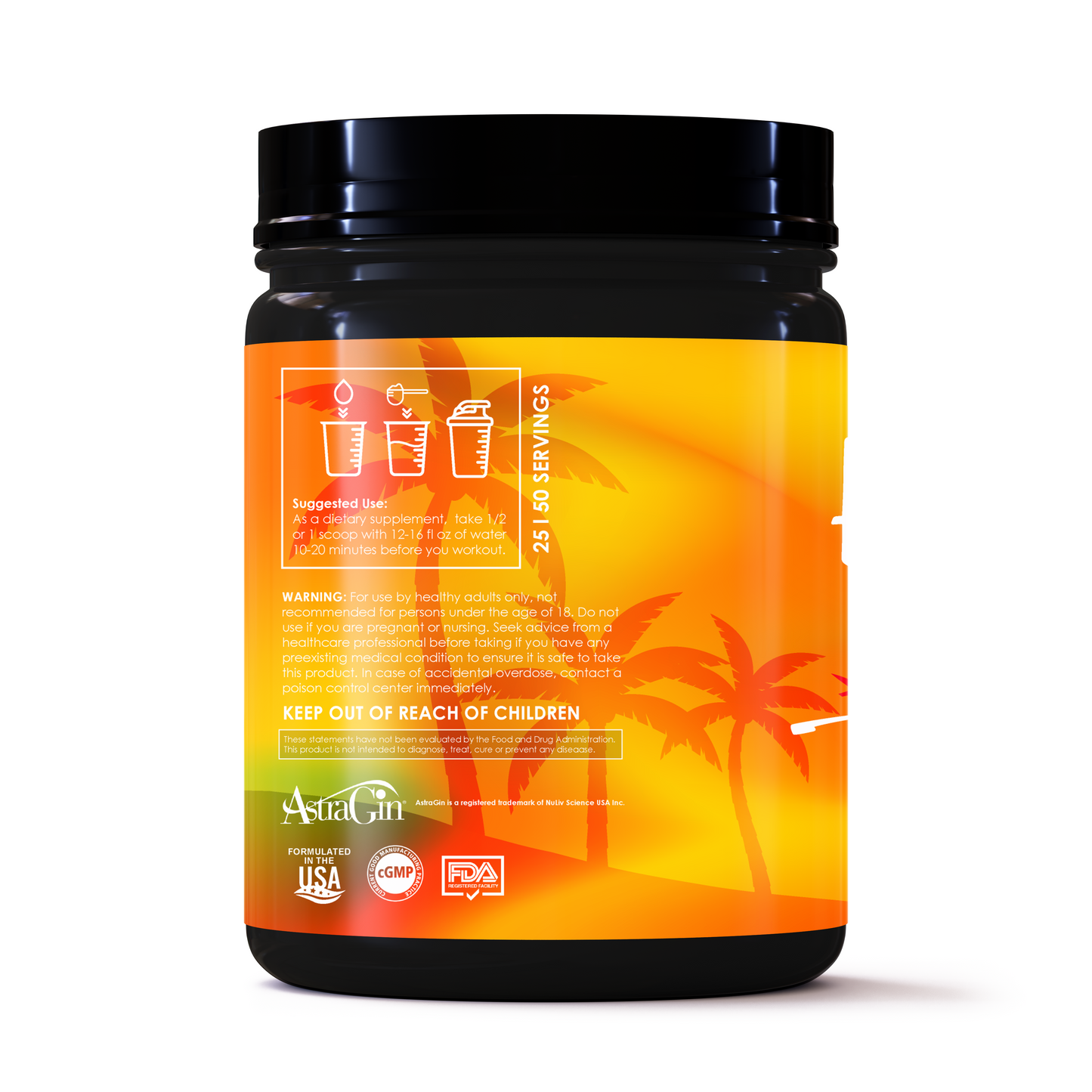 *PRE-ORDER, SHIPS MAY 15TH* Pineapple Preworkout NEW FORMULA